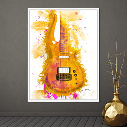 Prince's Guitar - Abraham Szomor - NicheCanvas