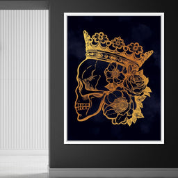 Skull Crown - NicheCanvas