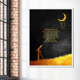 Psalm 8:1-4 - ABConcepts - NicheCanvas