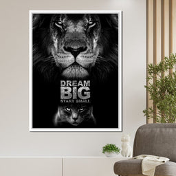 Dream Big Start Small - ABConcepts - NicheCanvas