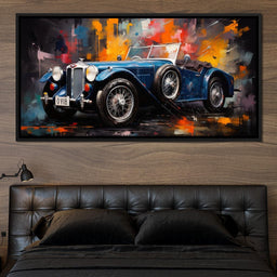 Classic Roadster - RiderArt - NicheCanvas