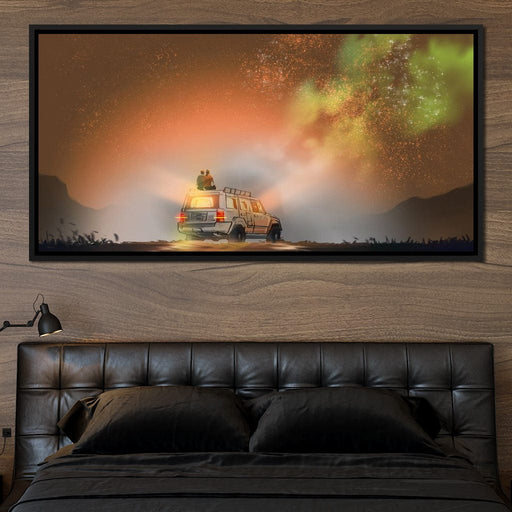 Admiring the Milky Way Canvas Print
