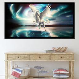 Northern Light Unicorn - NicheCanvas