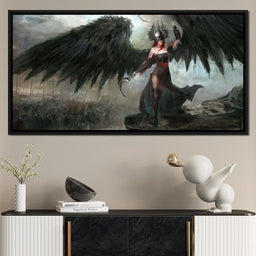 Dark Crow General - NicheCanvas