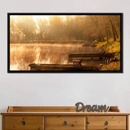 Relaxing Lake - NicheCanvas