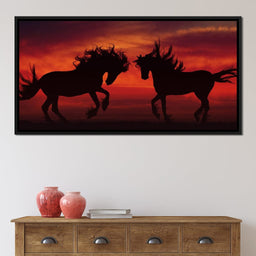 Stallion Sunset - Johanjjf - NicheCanvas