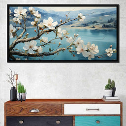 Blooming Almond Tree 1 - Wildrose Creations - NicheCanvas