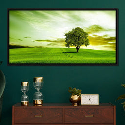 Green Prairie - NicheCanvas