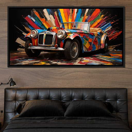 MG Roadster - RiderArt Canvas Print