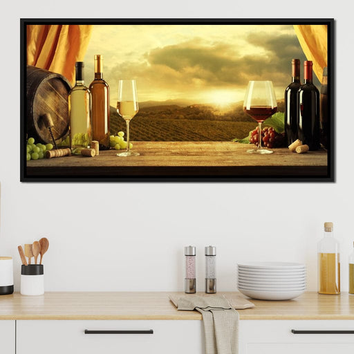 Vineyard View Canvas Print