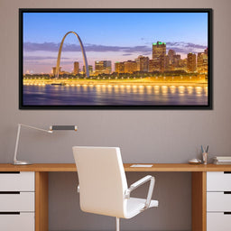 St Louis Skyline - NicheCanvas