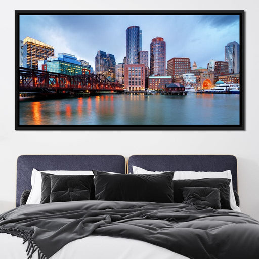 Boston Skyline Canvas Print