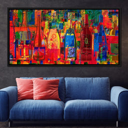 Wines Spring 2 - Qusay-Art - NicheCanvas