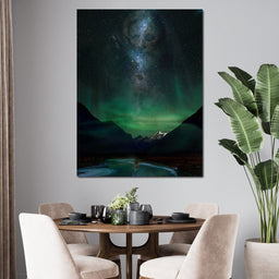 Odin Viking Funeral Boat - Kit Burden - NicheCanvas