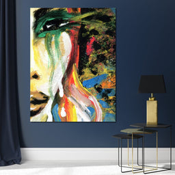 Emotional Lady - NicheCanvas