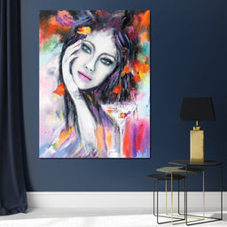 Martini Girl - NicheCanvas