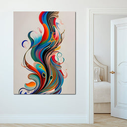 Colorful Contemporary Art 053 - Johanjjf - NicheCanvas