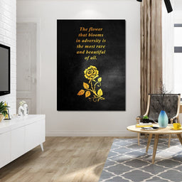 The Flower That Blooms - ABConcepts - NicheCanvas