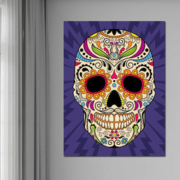 Mexican Skull - NicheCanvas