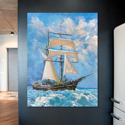 White Sails - NicheCanvas