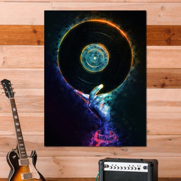 Neon Vinyl - Johanjjf - NicheCanvas