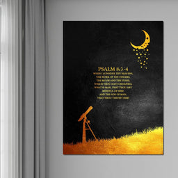 Psalm 8:1-4 - ABConcepts - NicheCanvas