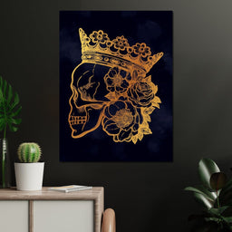 Skull Crown - NicheCanvas