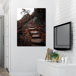 Autumn Path - Lucas Moore - NicheCanvas