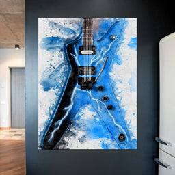 Dimebag Darrell's Guitar - Abraham Szomor - NicheCanvas