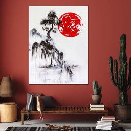 Japanese Tree - NicheCanvas