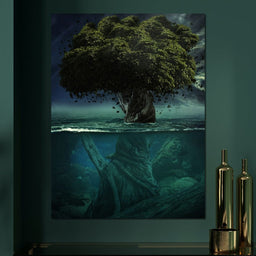 Alone in Depth - Milos Karanovic - NicheCanvas