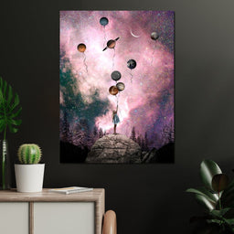 Rose Space - Natacha Einat - NicheCanvas