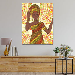 Beautiful Dancing Woman - NicheCanvas