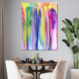 Watercolor Drip - NicheCanvas
