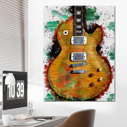 Gary Moore's & Peter Green's Guitar - Abraham Szomor - NicheCanvas