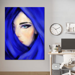 Blue Eye - NicheCanvas