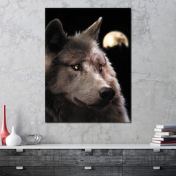 Wolf Moon - Zenzdesign - NicheCanvas