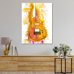 Prince's Guitar - Abraham Szomor - NicheCanvas