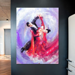 Ballroom Dancers - NicheCanvas