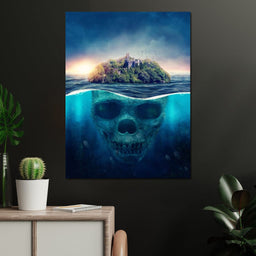 Skull Island - NicheCanvas