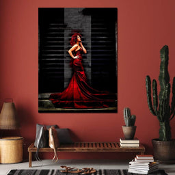 Red Passion - Johanjjf - NicheCanvas