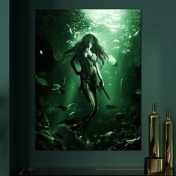 Huntress Siren - Milos Karanovic - NicheCanvas