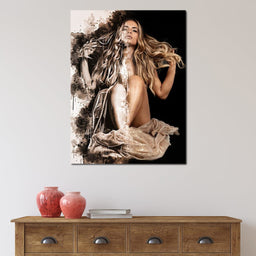 Golden Beauty - Johanjjf - NicheCanvas