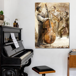 Jazz Band - NicheCanvas