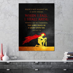 Micah 7:8 - ABConcepts - NicheCanvas