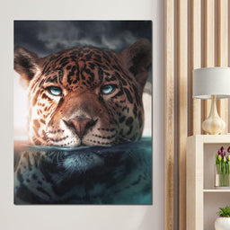 Leopard Underwater - Zenzdesign - NicheCanvas
