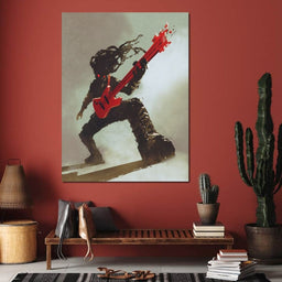 Rocker Monster - NicheCanvas