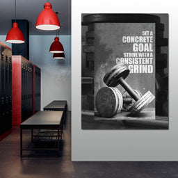 Concrete Goal Consistent Grind - ABConcepts - NicheCanvas