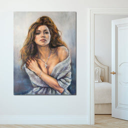 Sensual Portrait - NicheCanvas