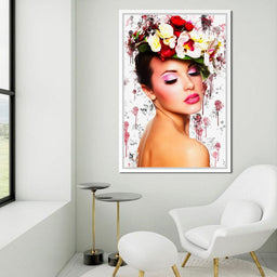 Flower Devine MixArt - Johanjjf - NicheCanvas
